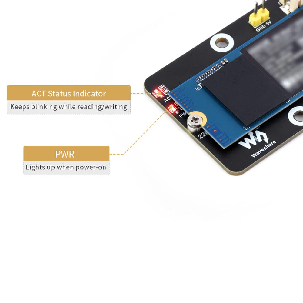 PCIe M.2 Side Adapter for Raspberry Pi 5 - Image 8