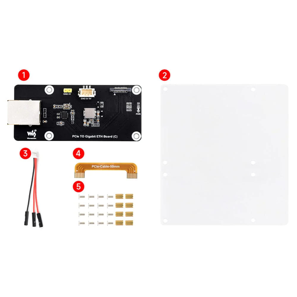 PCIe to Gigabit Ethernet Side Adapter for Raspberry Pi 5 - Image 7