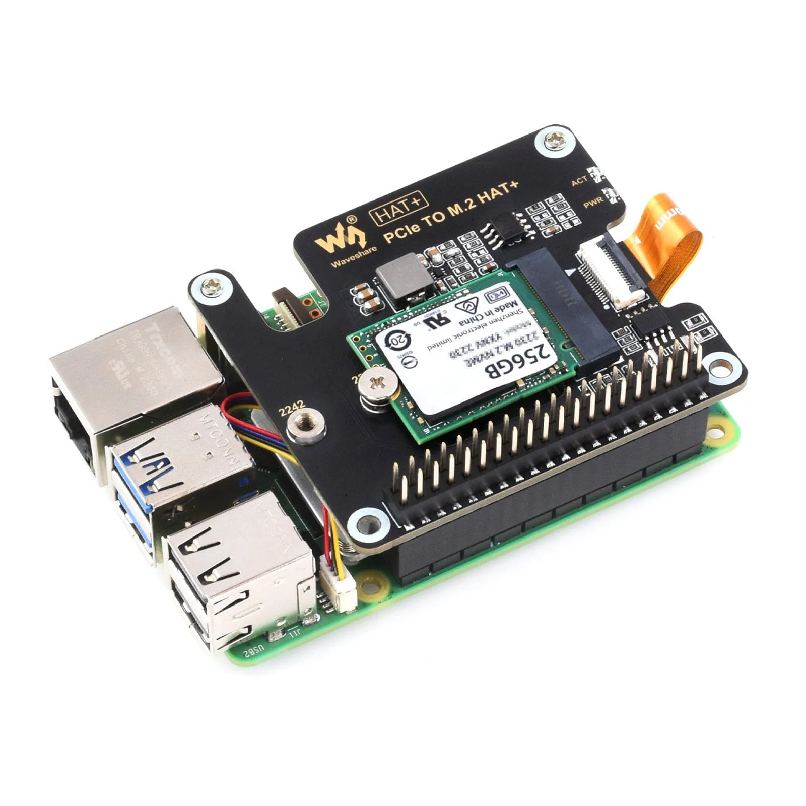 PCIe to M.2 Adapter for Raspberry Pi 5 - Image 5
