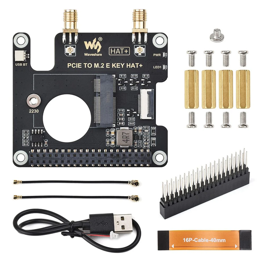 M.2 E-Key HAT for Raspberry Pi 5 - Image 8
