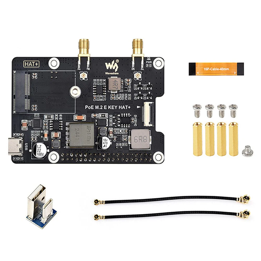 M.2 E-Key PoE HAT for Raspberry Pi 5 - Image 8