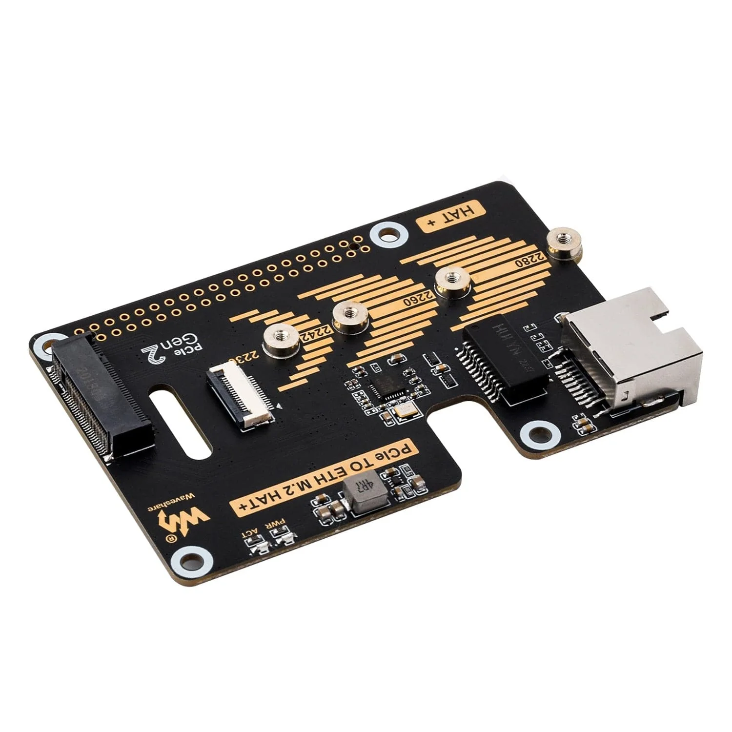 M.2 + Gigabit Ethernet Adapter for Raspberry Pi 5 - Image 3