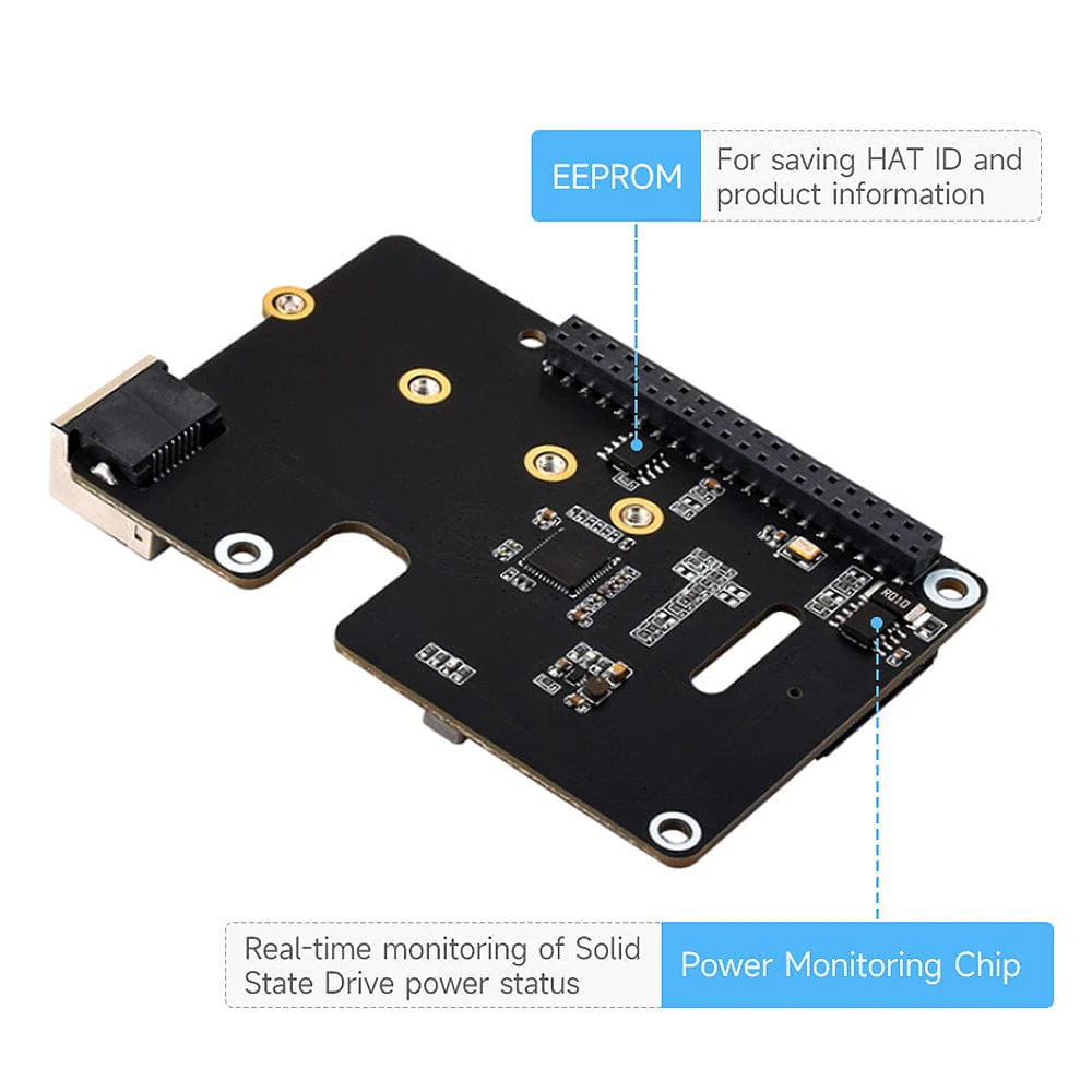 M.2 + Gigabit Ethernet Adapter for Raspberry Pi 5 - Image 6