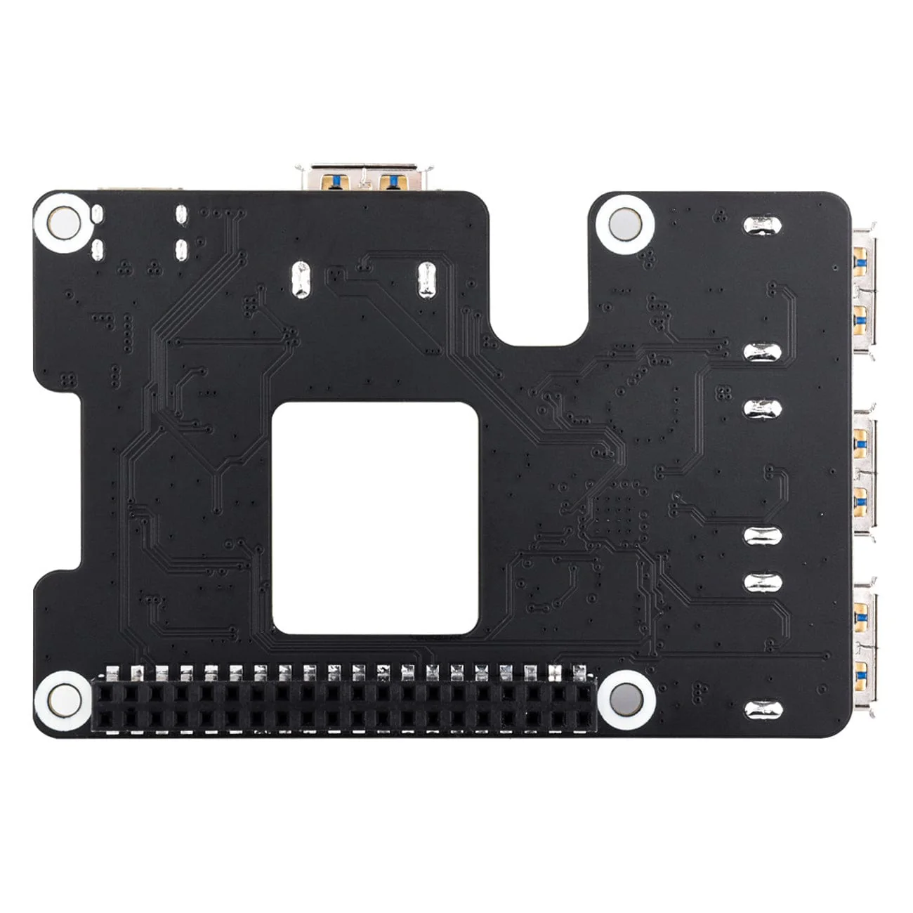 PCIe USB 3.2 Gen1 HAT+ for Raspberry Pi 5 - Image 4