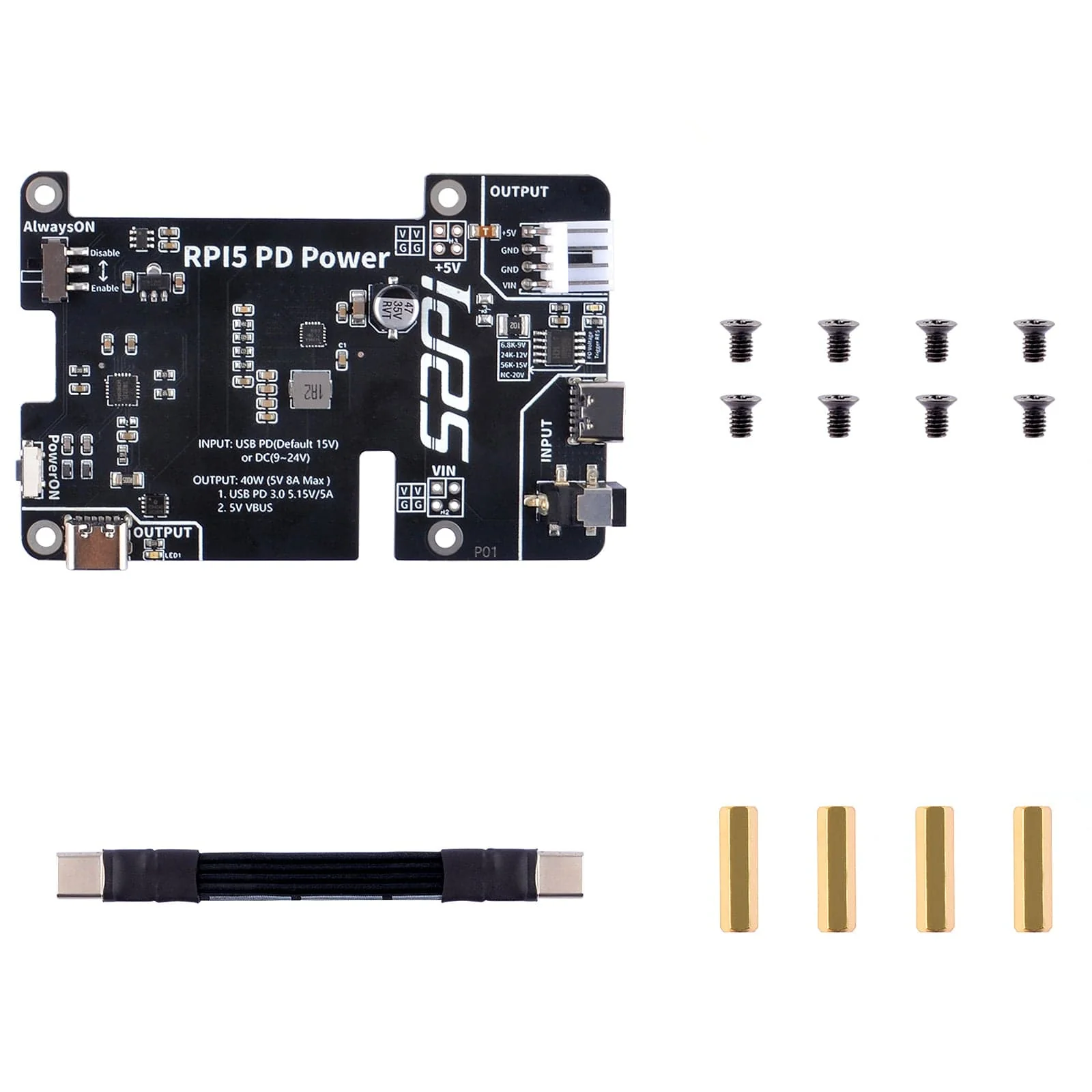 PD Power Extension Board for Raspberry Pi 5 - Image 6