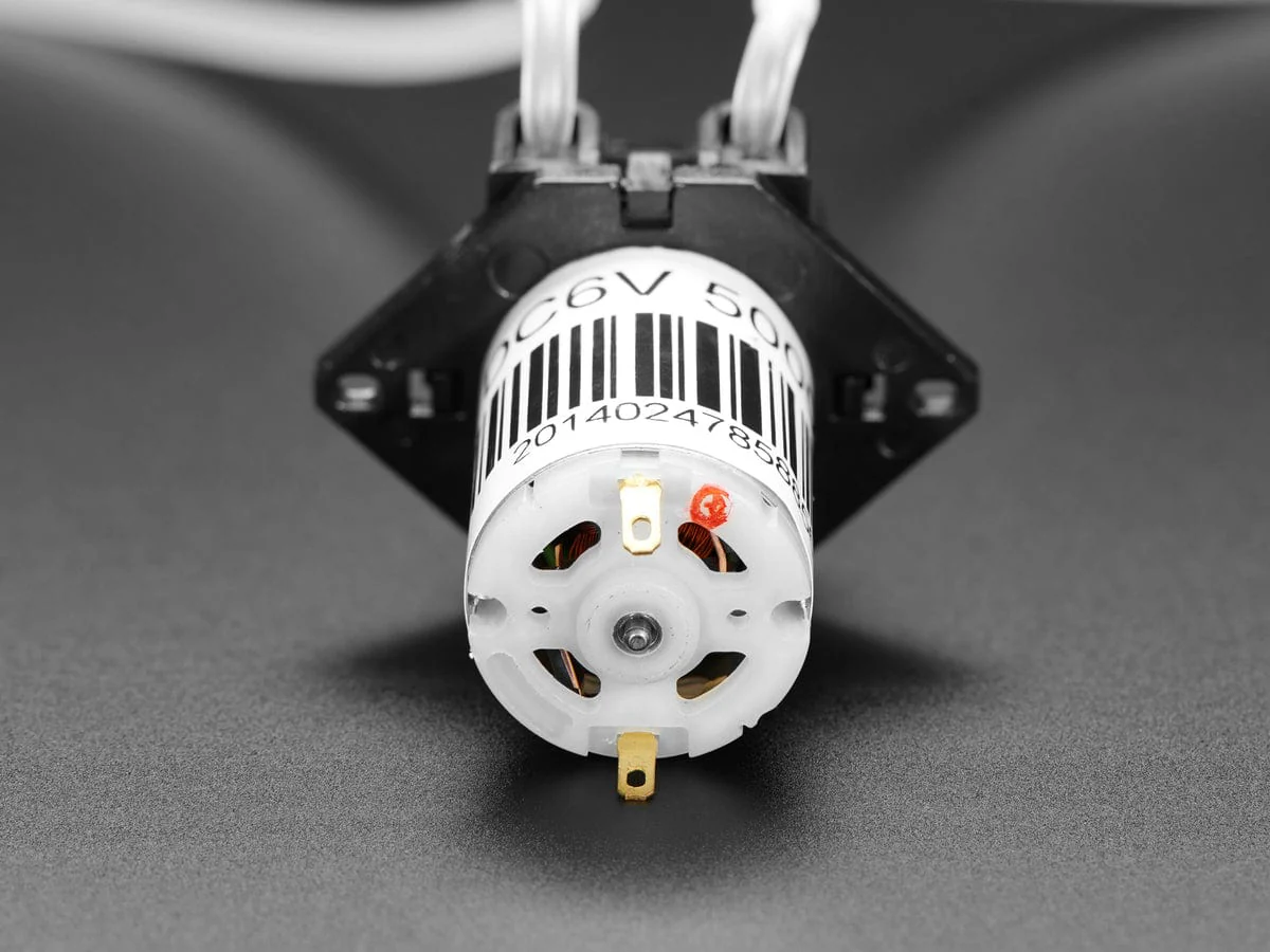 Peristaltic Liquid Pump with Silicone Tubing - 5V to 6V DC Power - Image 3
