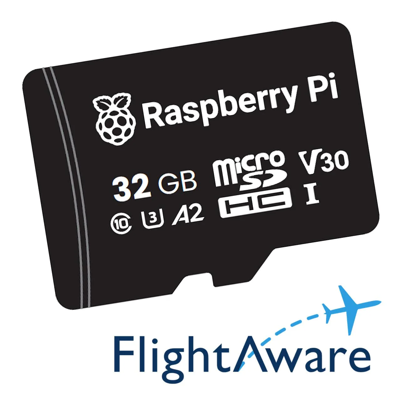 PiAware Pre-installed 32GB Micro SD Card (Latest v10.2)