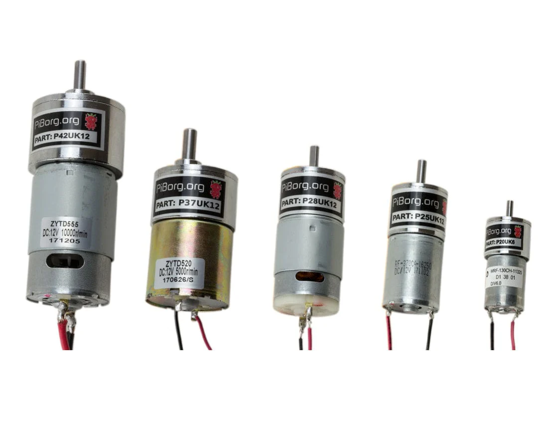 PiBorg 28D Motor - 12V 590RPM [Discontinued] - Image 3