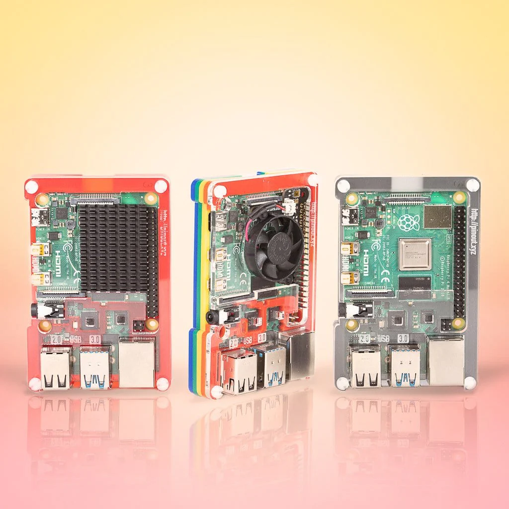 Pibow 4 Coupé Case (for Raspberry Pi 4B) - Image 4