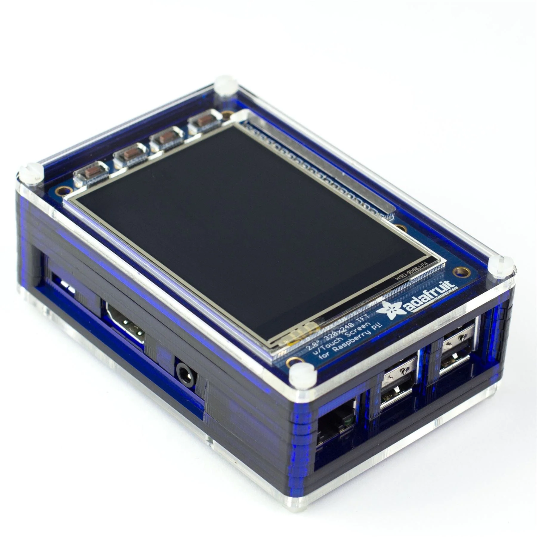 Pibow PiTFT+ for Raspberry Pi 3/3B+ [Discontinued] - Image 2
