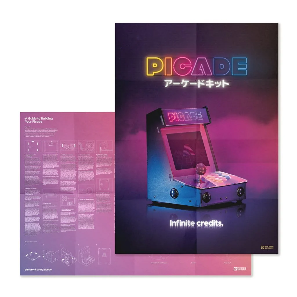 Picade - Raspberry Pi Arcade Machine (8" display) [Discontinued] - Image 3