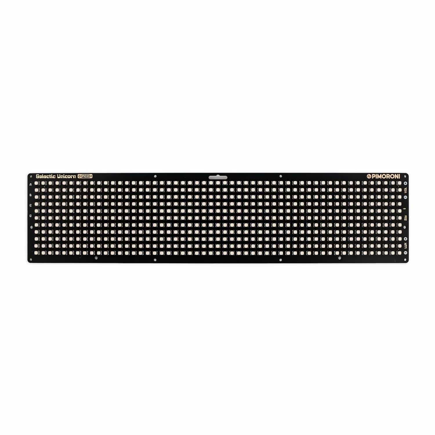 Pico 2 W Smart LED Matrix – Galactic Unicorn (53 x 11 – 583 pixels) - Image 2