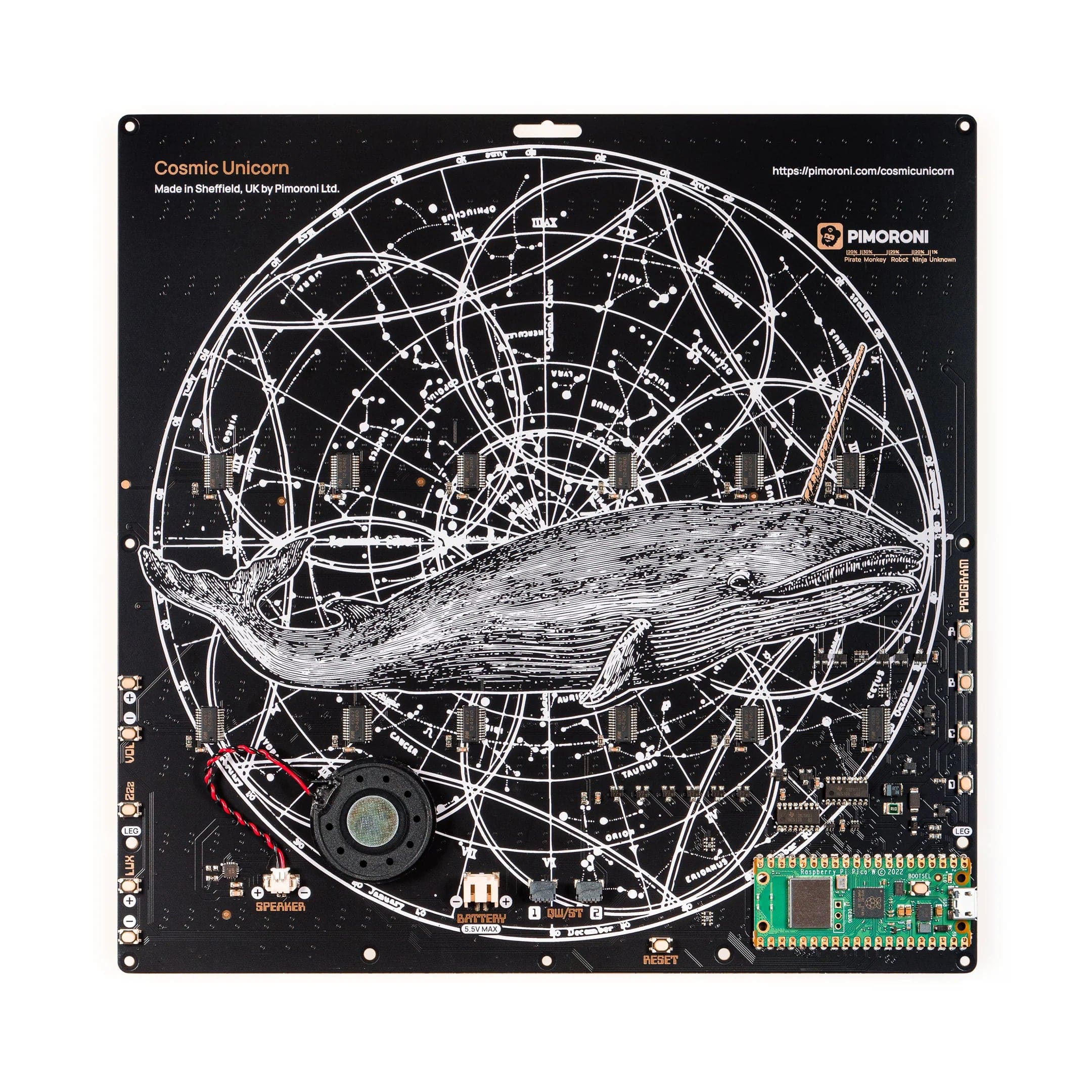 Pico W Smart LED Matrix – Cosmic Unicorn (32x32 – 1024 pixels) [Discontinued] - Image 3