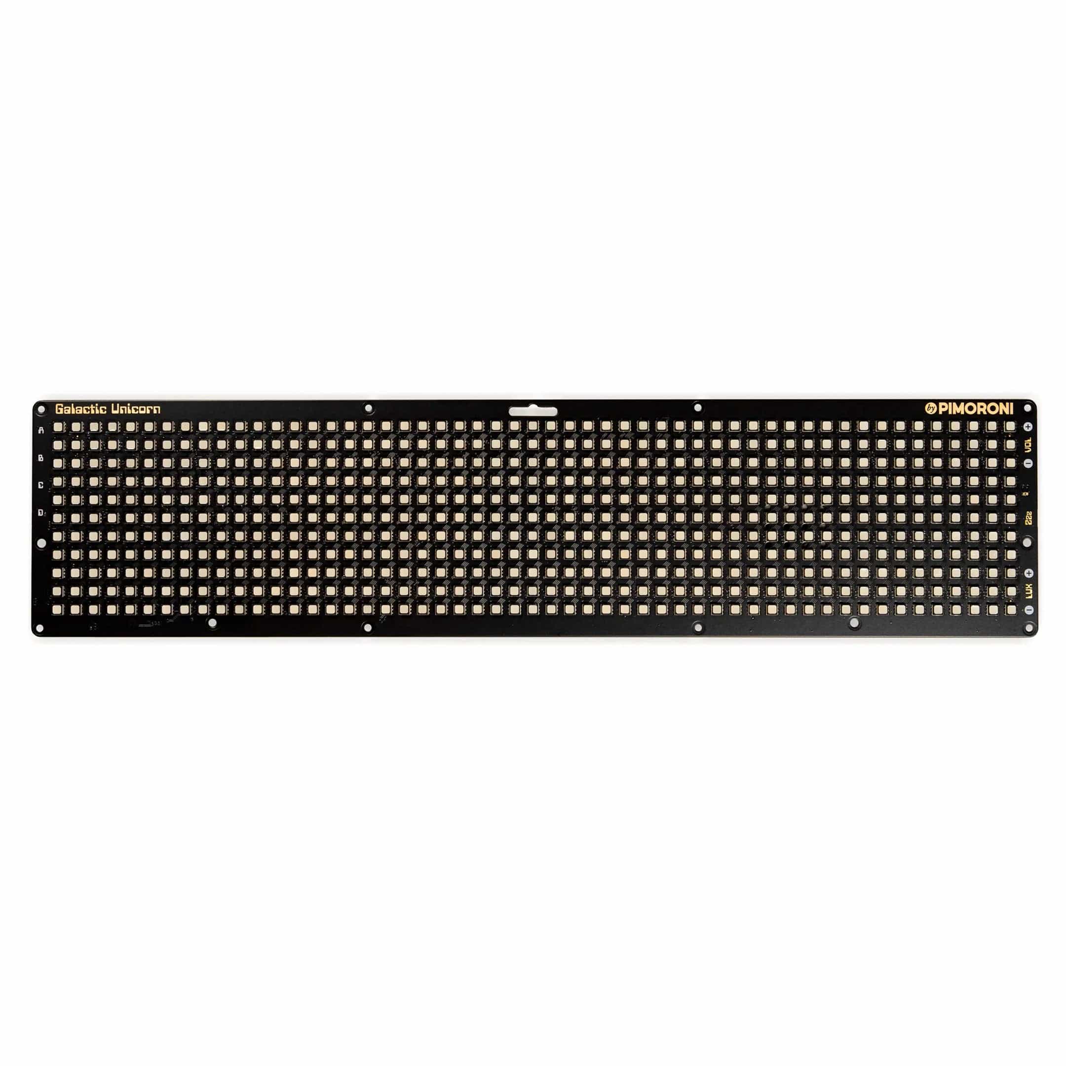 Pico W Smart LED Matrix – Galactic Unicorn (53x11 - 583 pixels) [Discontinued] - Image 3