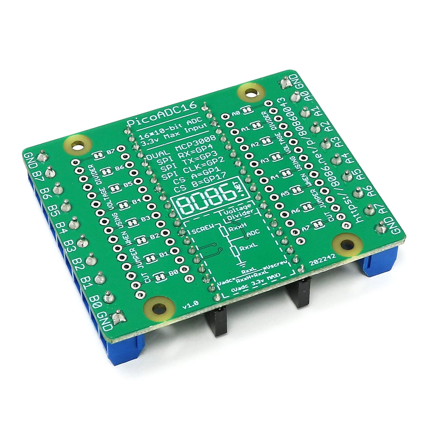 PicoADC16 - 16-port ADC for Pico - Image 3