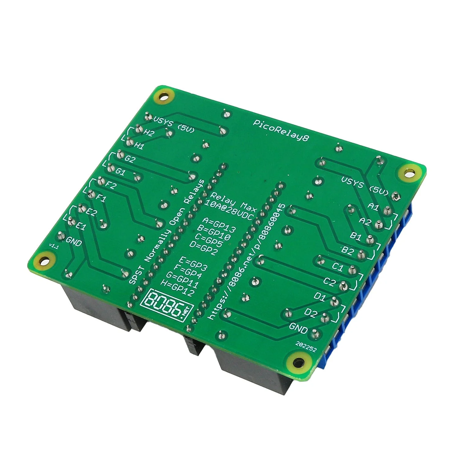 PicoRelay8 for Raspberry Pi Pico - Image 2