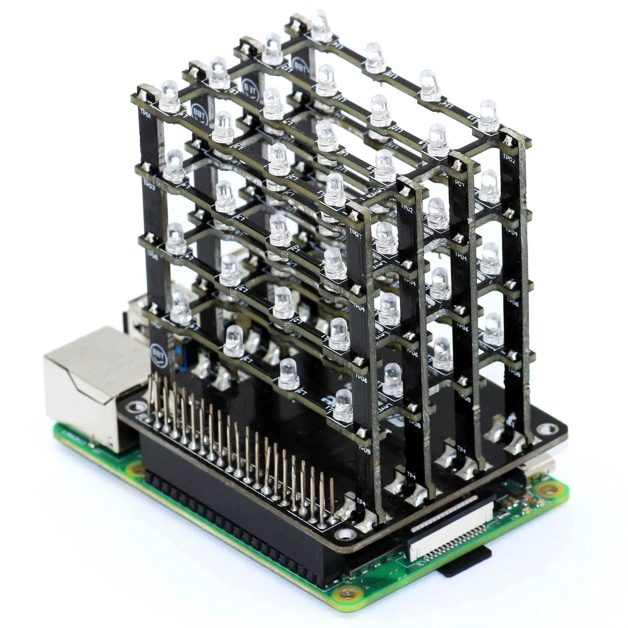 PiCube 4x4x4 LED Cube (Assembled) [Discontinued] - Image 4