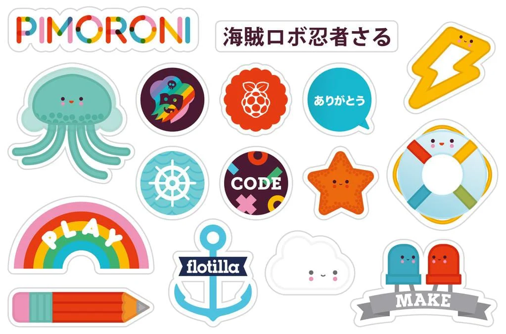 Pimoroni Super Sticker Selection [discontinued] - Image 2
