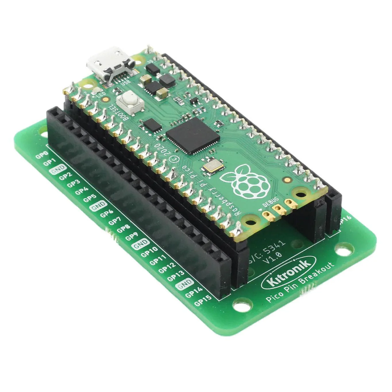 Pin Breakout for the Raspberry Pi Pico - Image 4