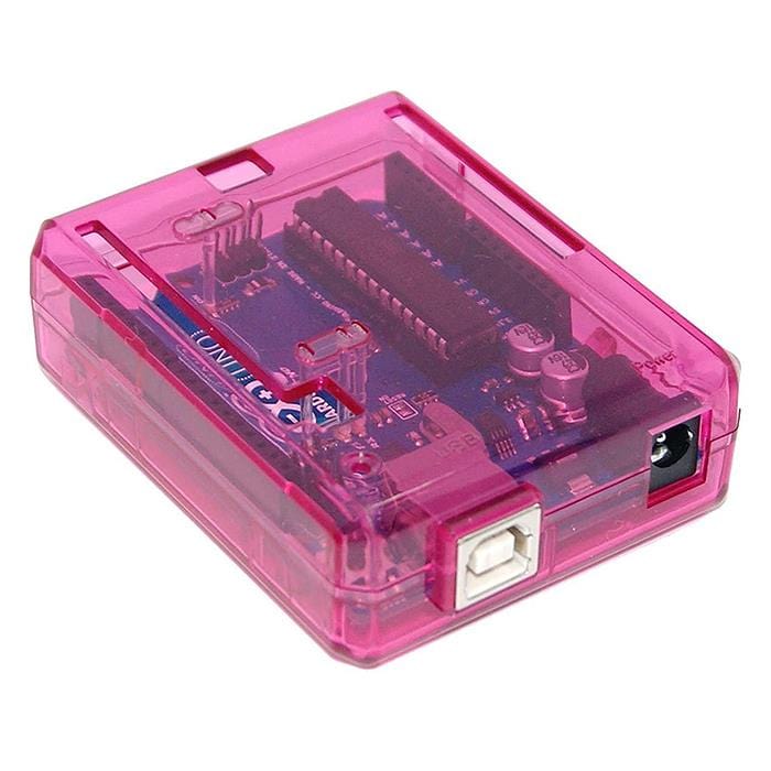 Pink Protective case for Arduino Uno [Discontinued] - Image 3