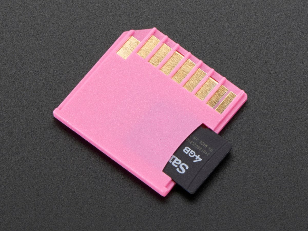 Pink Shortening microSD card adapter for Raspberry Pi & Macbooks [Discontinued] - Image 6