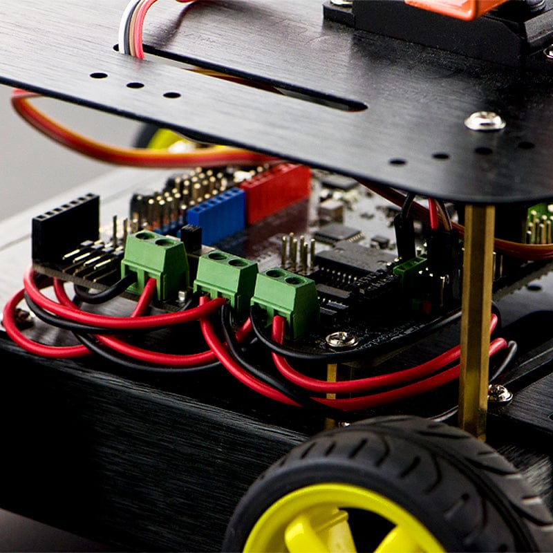 Pirate: 4WD Mobile Robot Kit for Arduino with Bluetooth 4.0 [Discontinued] - Image 2