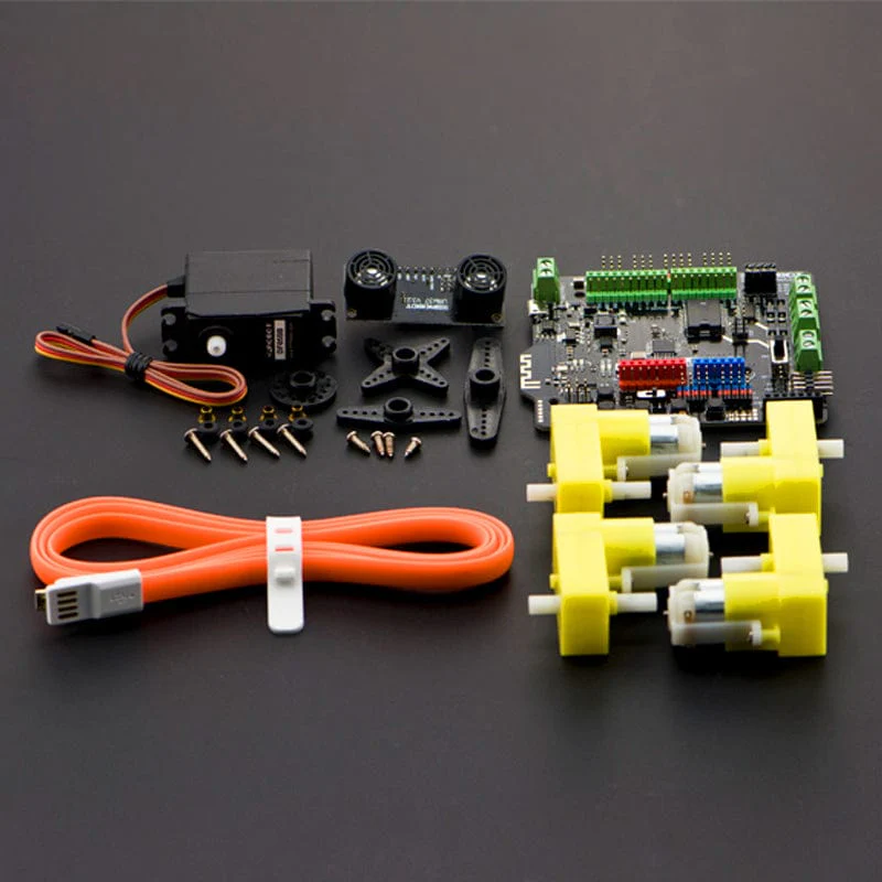 Pirate: 4WD Mobile Robot Kit for Arduino with Bluetooth 4.0 [Discontinued] - Image 4