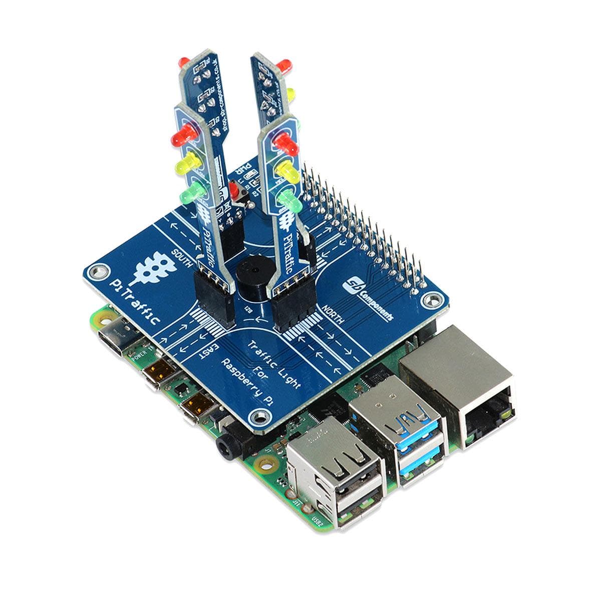 PiTraffic - Raspberry Pi Traffic Light HAT [Discontinued] - Image 4