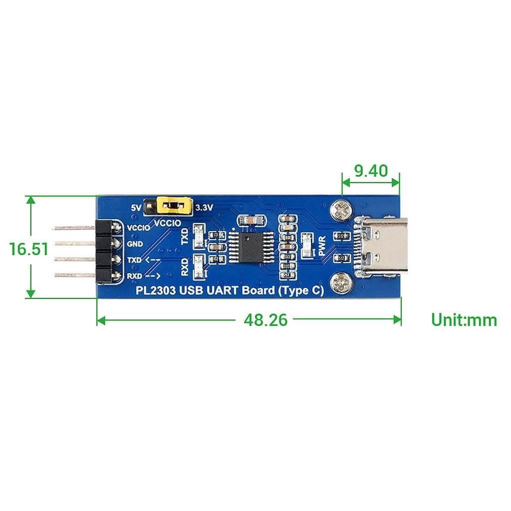 PL2303 USB UART Board (USB-C) - Image 4