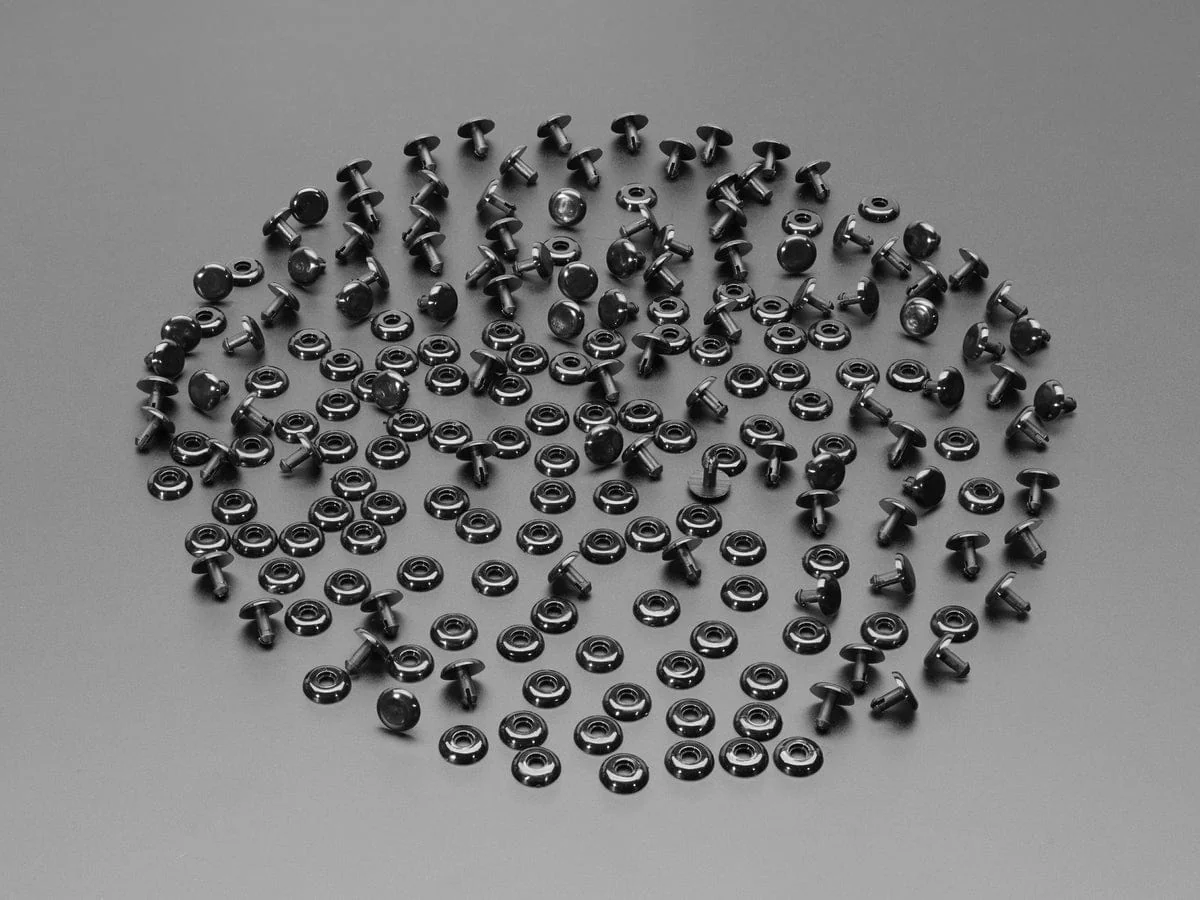 Plastic Pop Rivets for Cardboard Crafts (100-pack) - Image 2