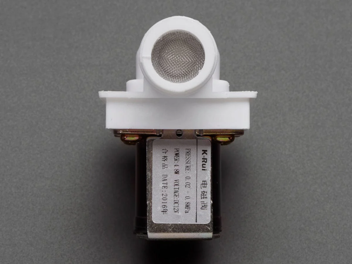 Plastic Water Solenoid Valve - 12V - 1/2" Nominal - Image 6