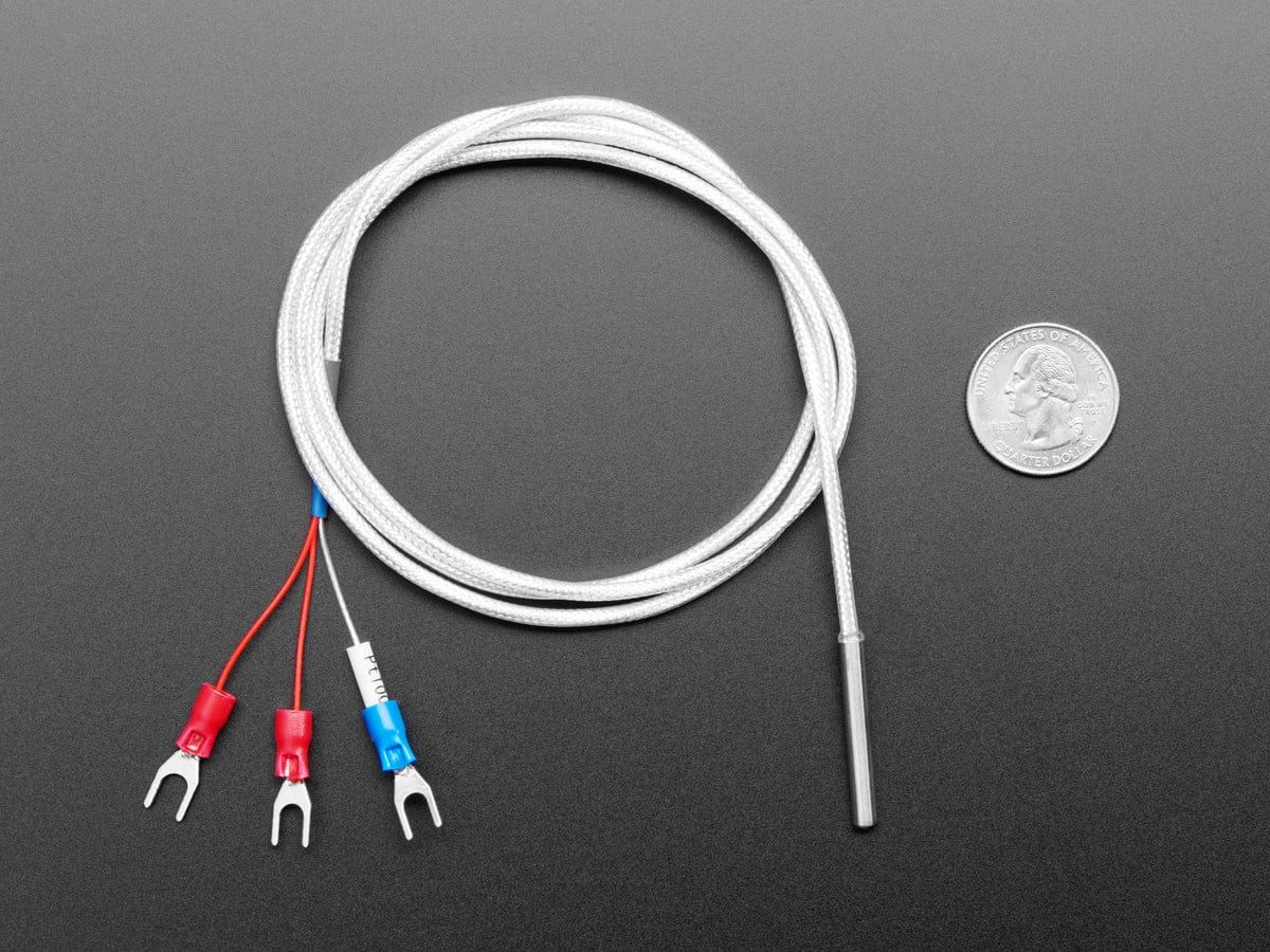 Platinum RTD Sensor - PT1000 - 3 Wire 1 meter long - Image 4