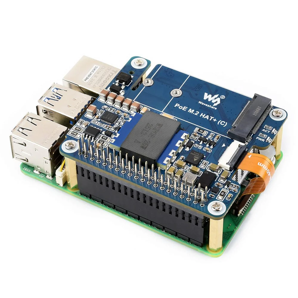PoE M.2 HAT+ (C) for Raspberry Pi 5 - Image 2