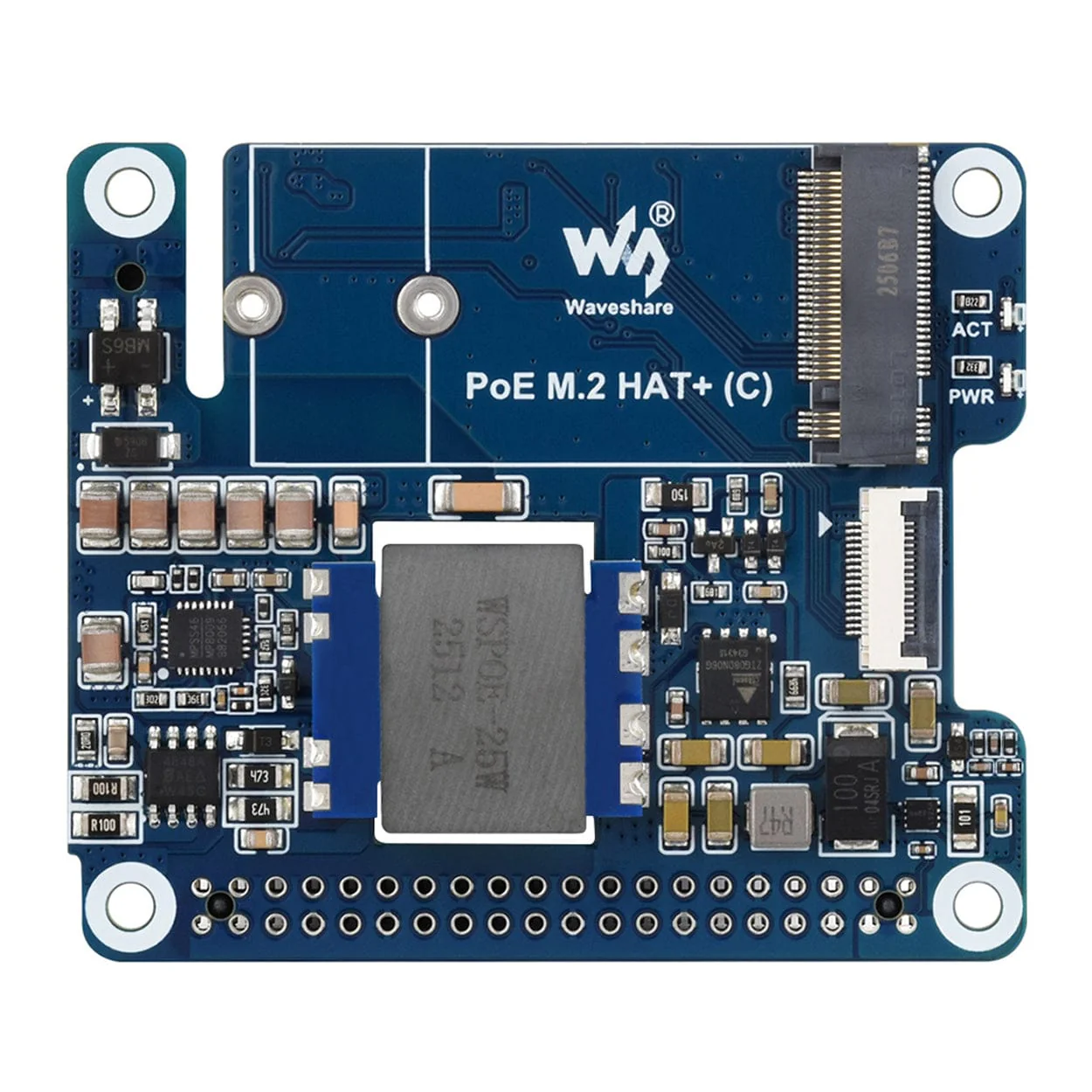 PoE M.2 HAT+ (C) for Raspberry Pi 5 - Image 5