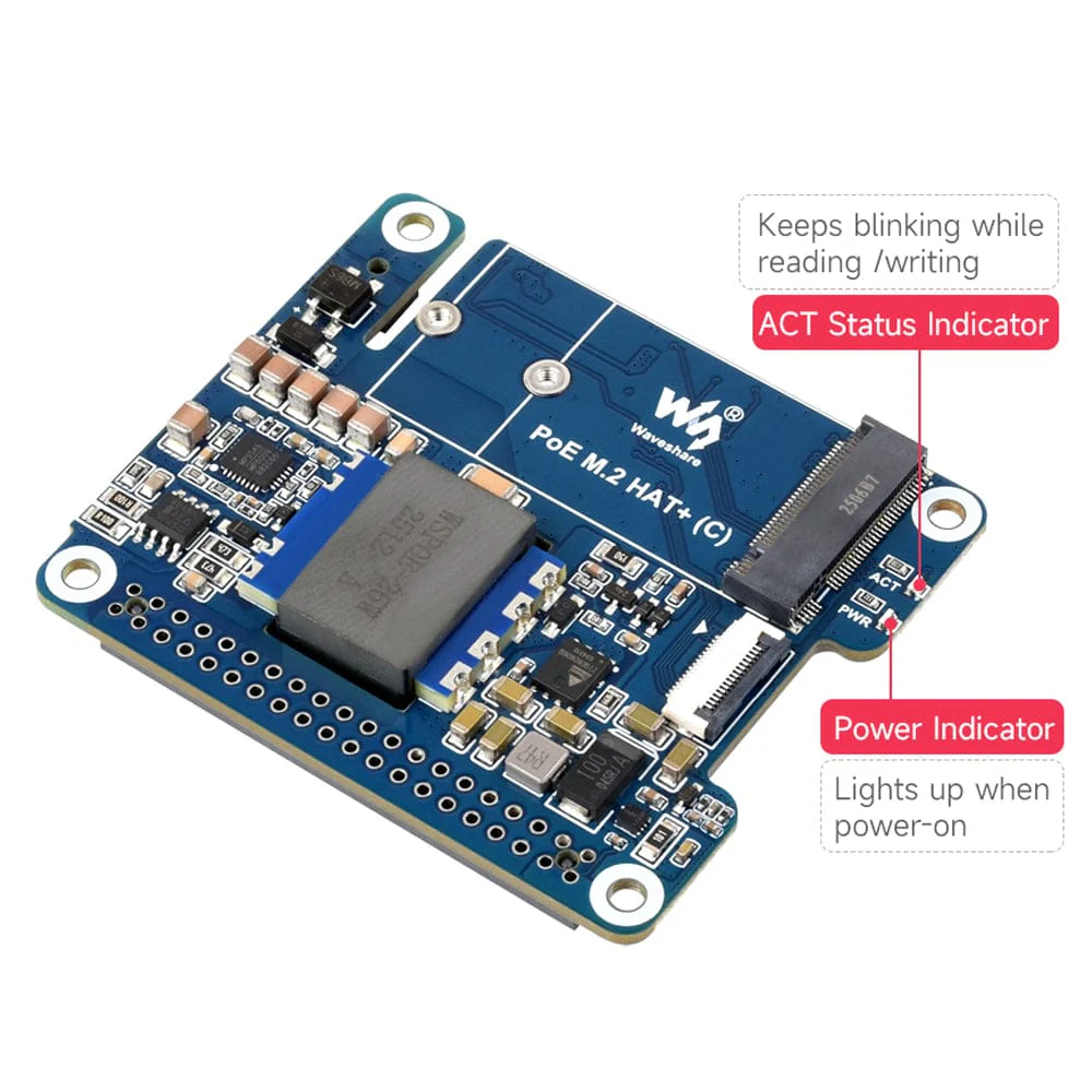 PoE M.2 HAT+ (C) for Raspberry Pi 5 - Image 7