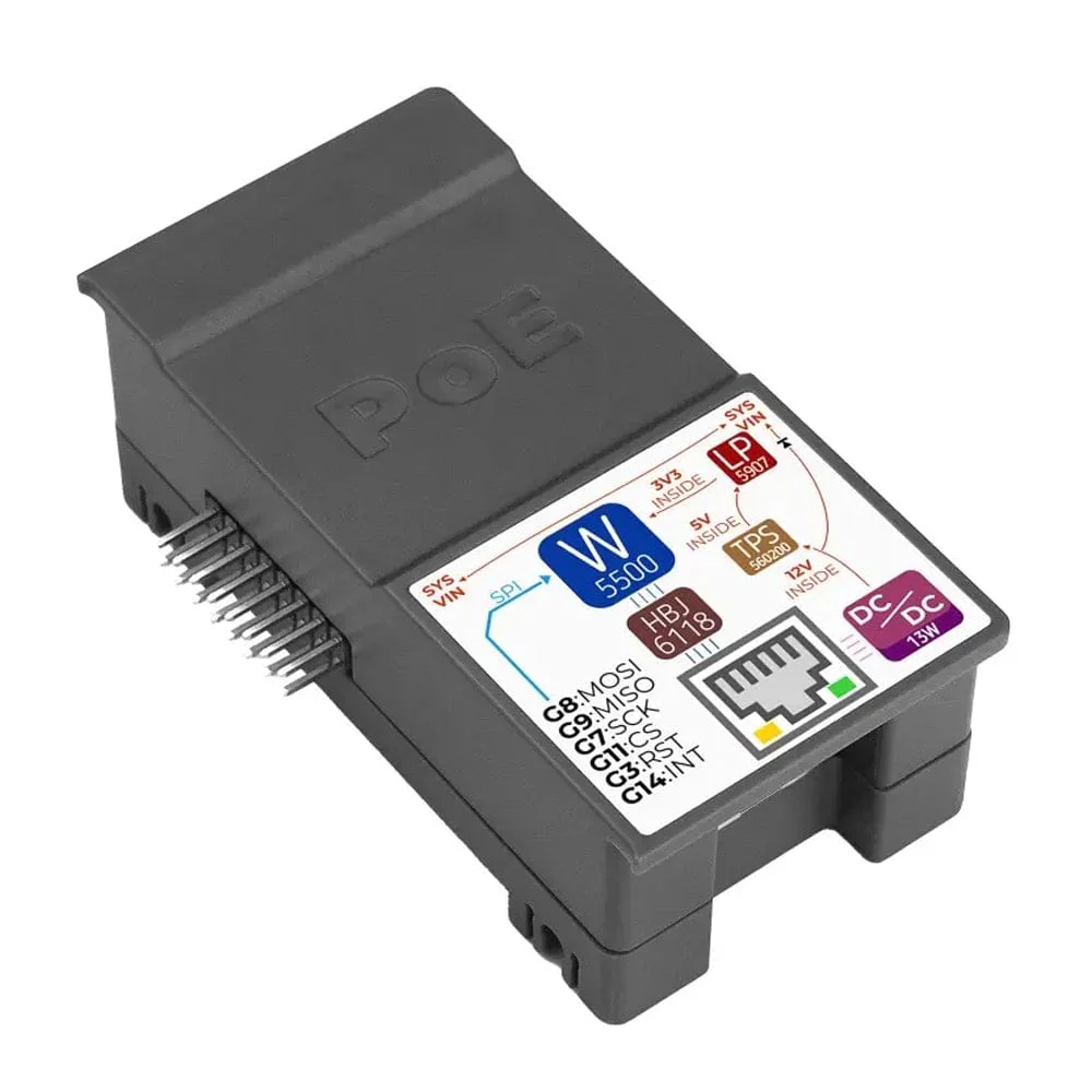 PoE Module for StamPLC (W5500)