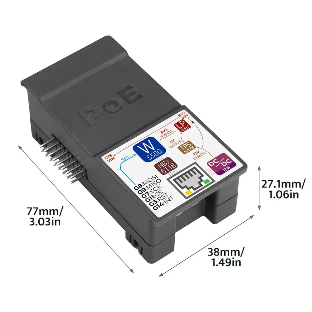 PoE Module for StamPLC (W5500) - Image 11