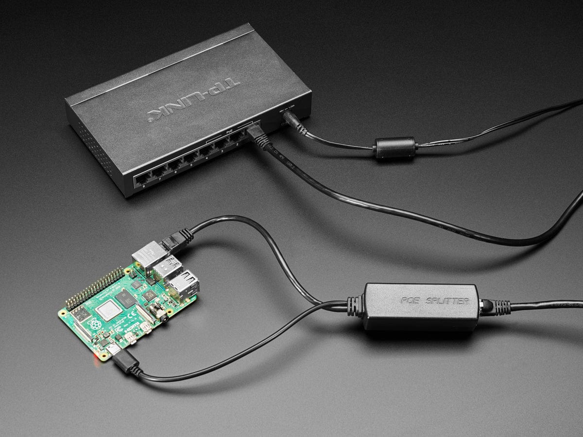 PoE Splitter with USB-C - 5V 2A - 100MB Ethernet [Discontinued] - Image 2