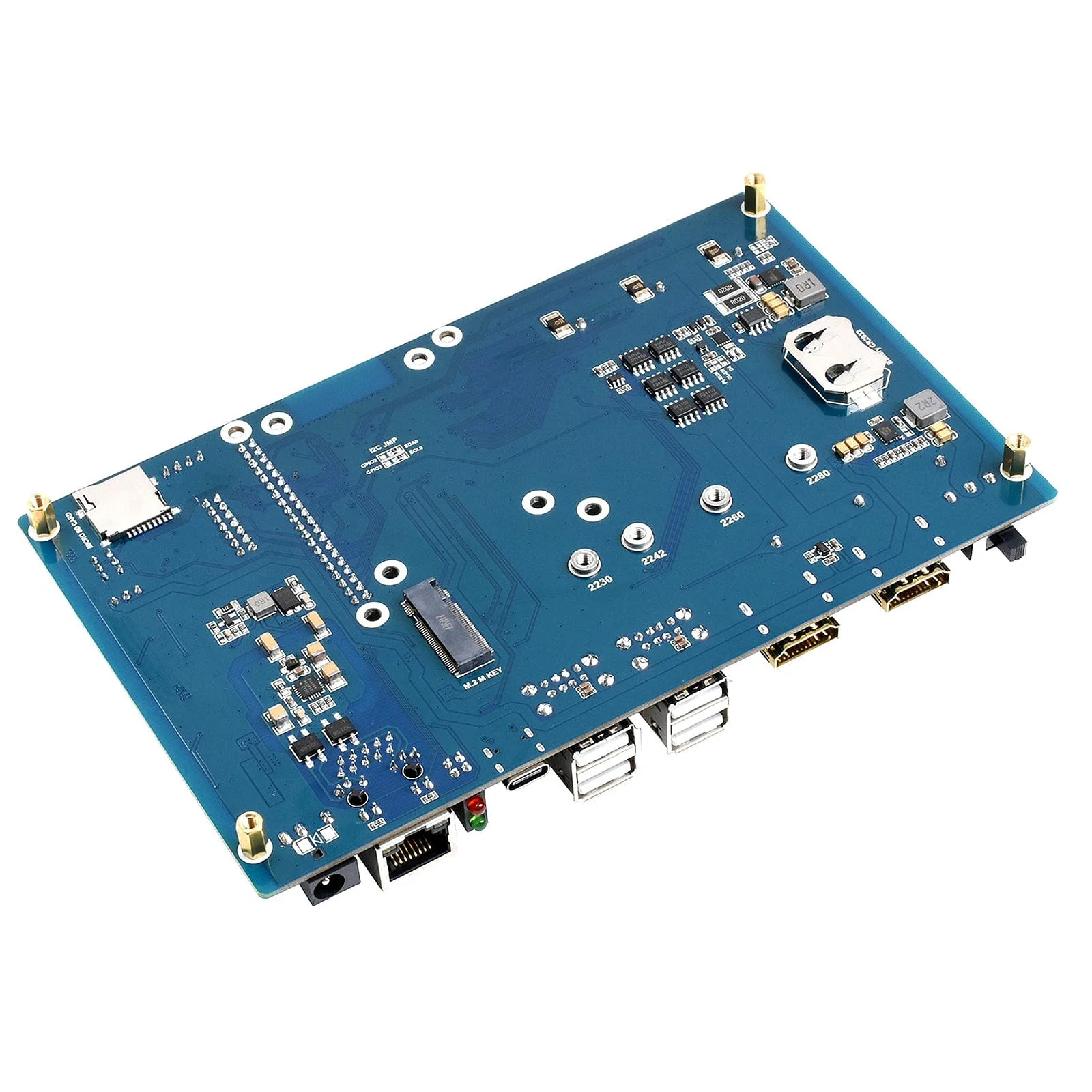 PoE UPS Base Board for Raspberry Pi CM4 - Image 4