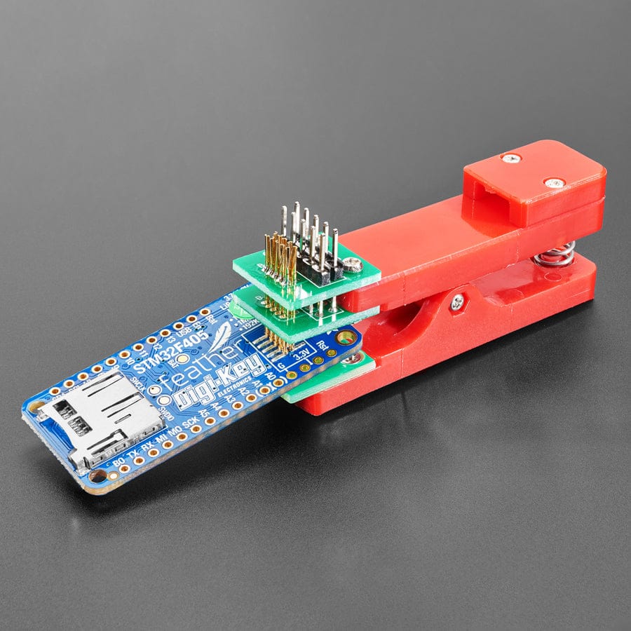 Pogo Pin Probe Clip - 2x5 1.27mm Pitch SWD - Image 2