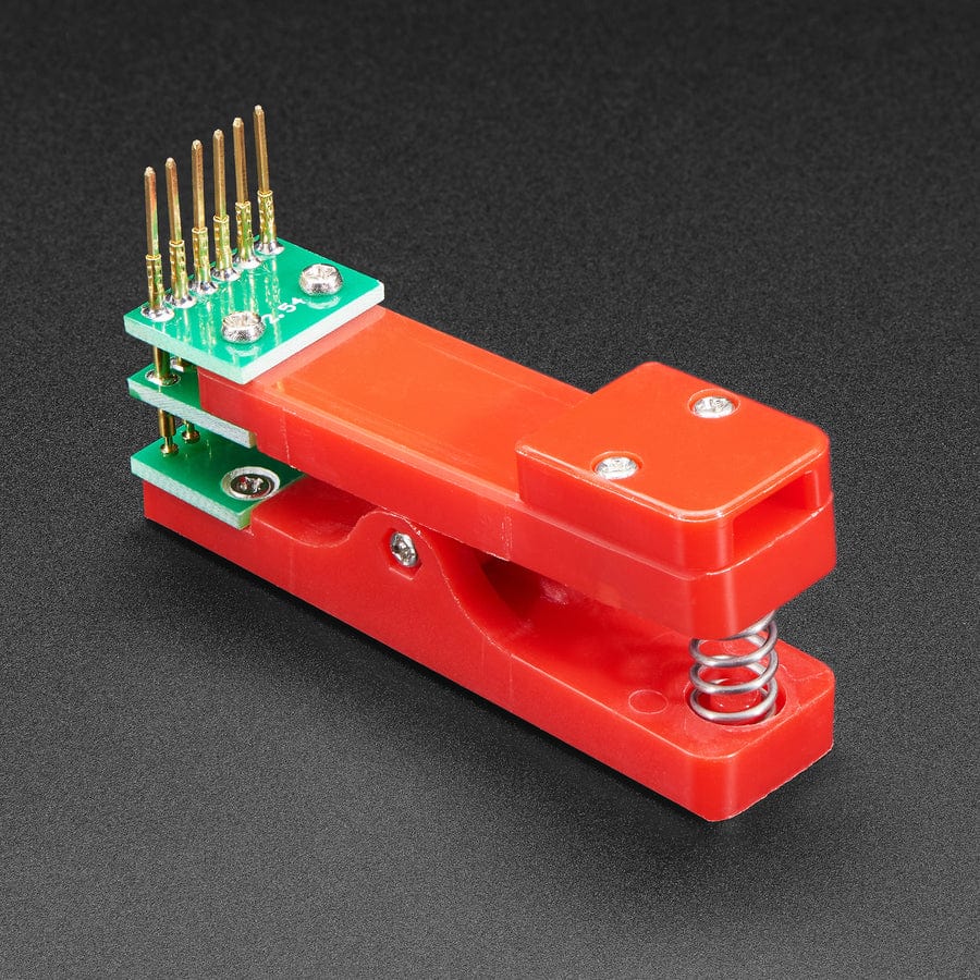 Pogo Pin Probe Clip - 6 Pins with 2.54mm/0.1" Pitch - Image 4