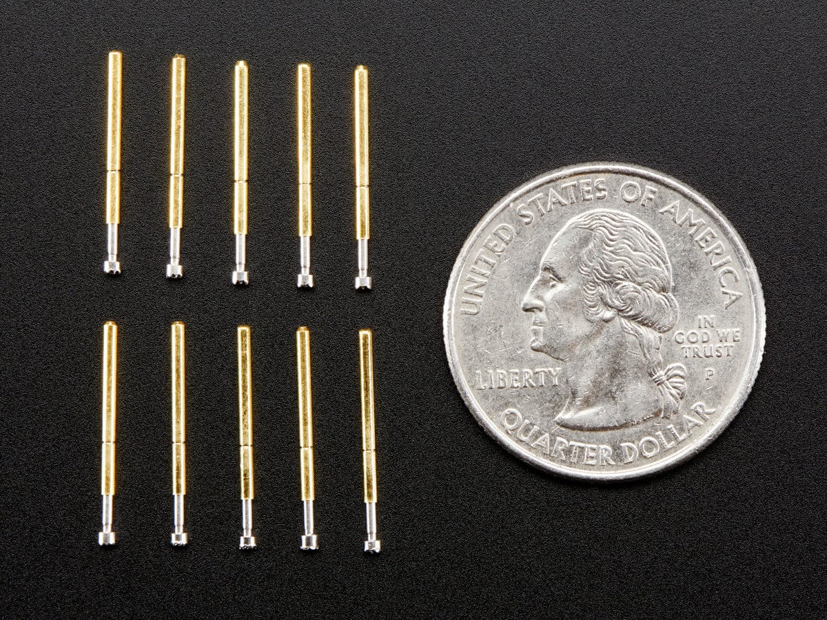 Pogo Pins "Crown Head" (10 pack) (P75-H2) - Image 4