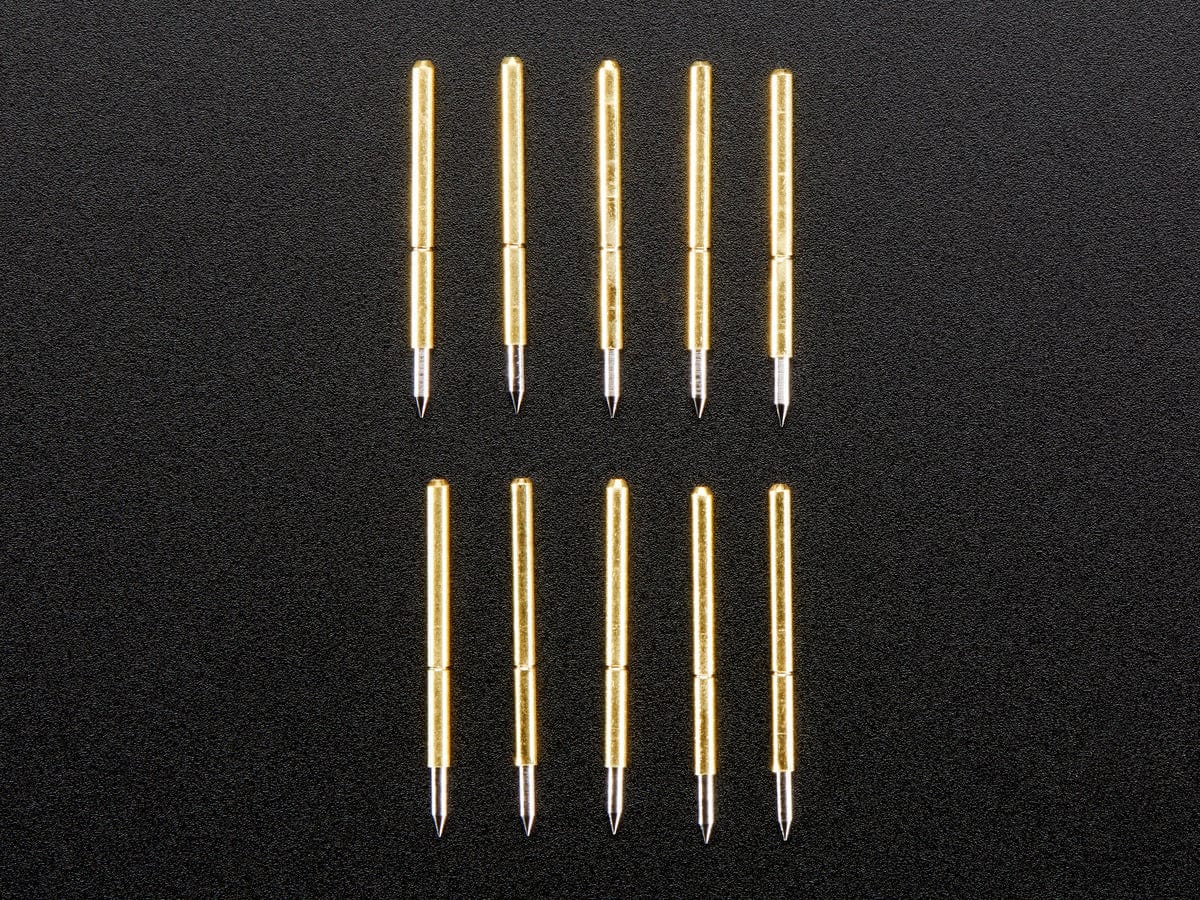 Pogo Pins "Needle Head" (10 pack) (P75-B1) - Image 2