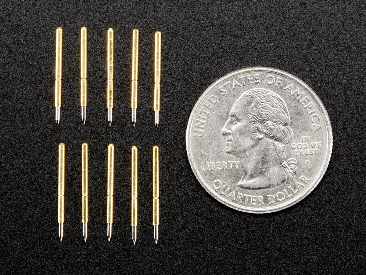 Pogo Pins "Needle Head" (10 pack) (P75-B1) - Image 4