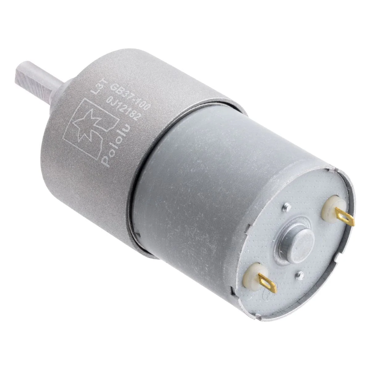 Pololu 12V 100:1 37D 12V Metal Gearmotor - Image 3