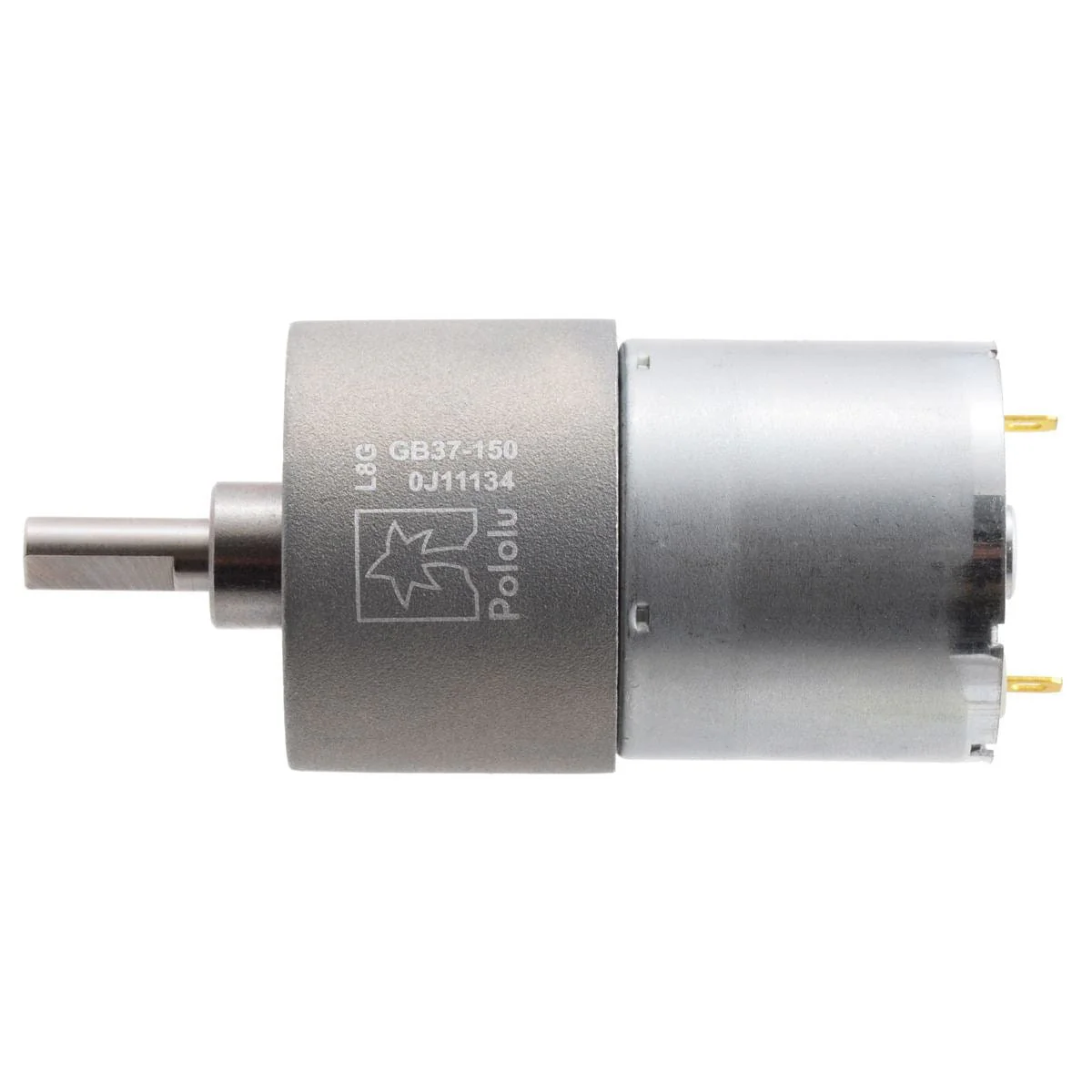 Pololu 12V 150:1 37D 12V Metal Gearmotor - Image 2