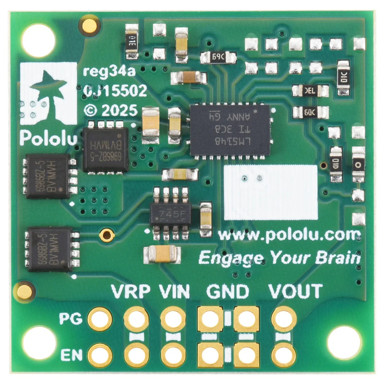Pololu 12V 4.5A Step-Down Voltage Regulator (D42V55F12) - Image 3