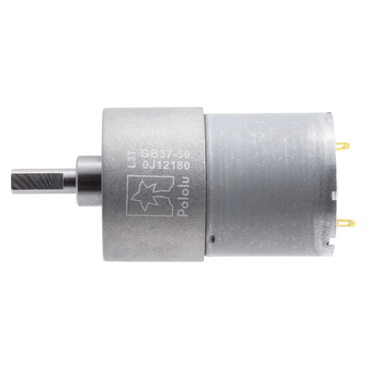 Pololu 12V 50:1 37D 12V Metal Gearmotor - Image 2