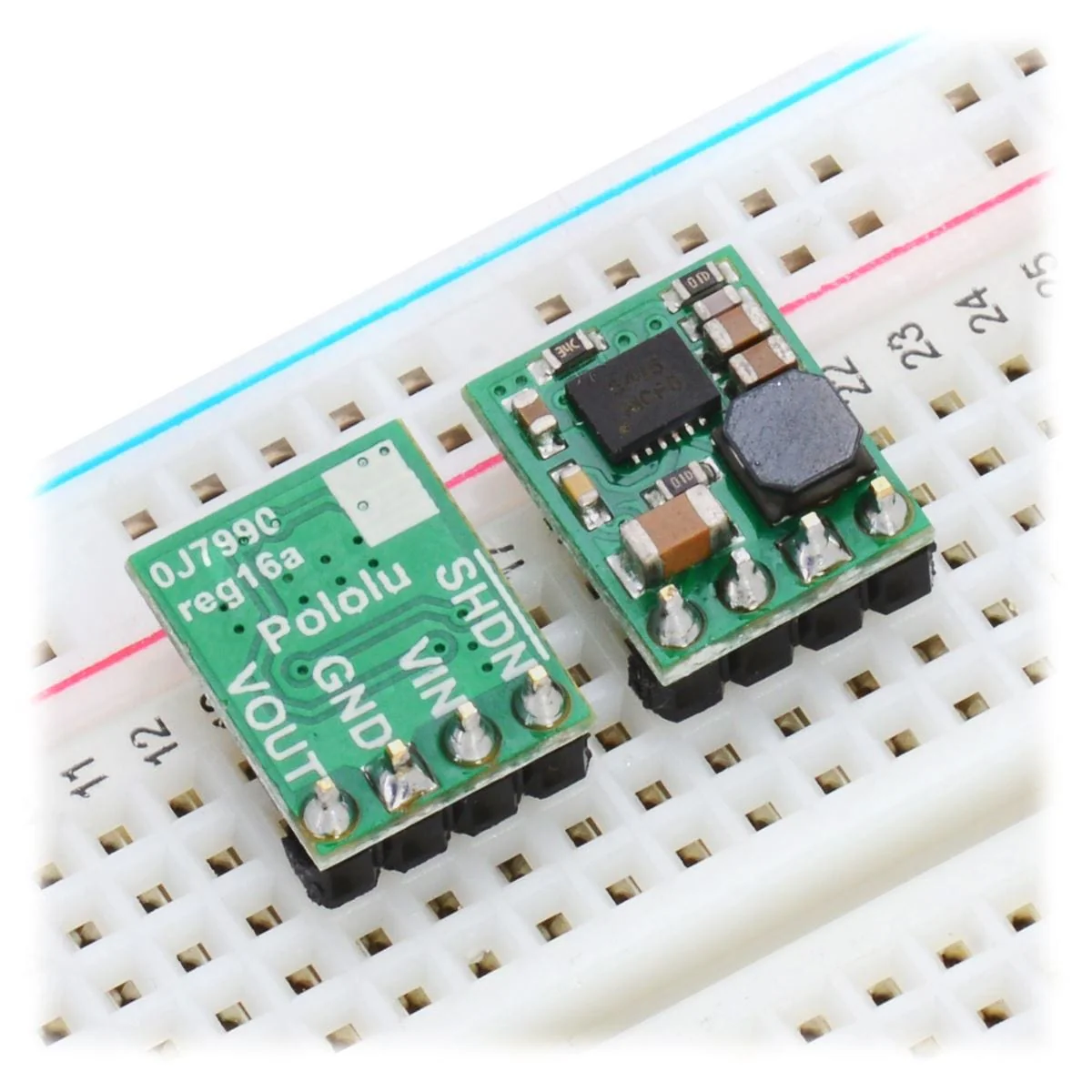 Pololu 12V, 500mA Step-Down Voltage Regulator D24V5F12 - Image 3