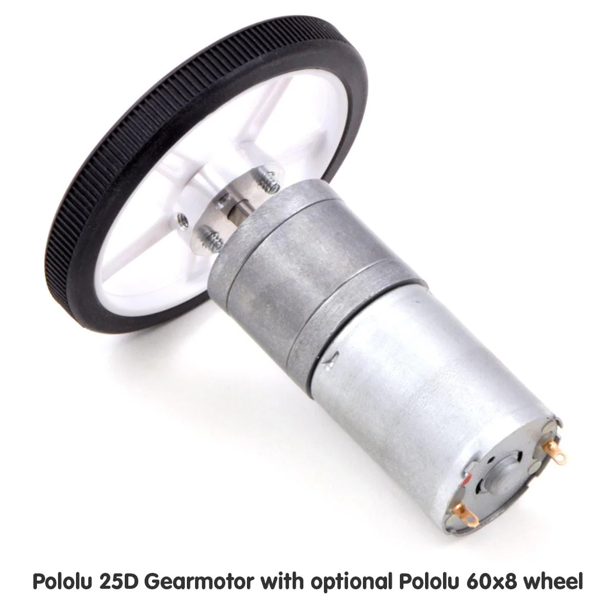Pololu 12V Medium-Power 34:1 25D Metal Gearmotor - Image 3